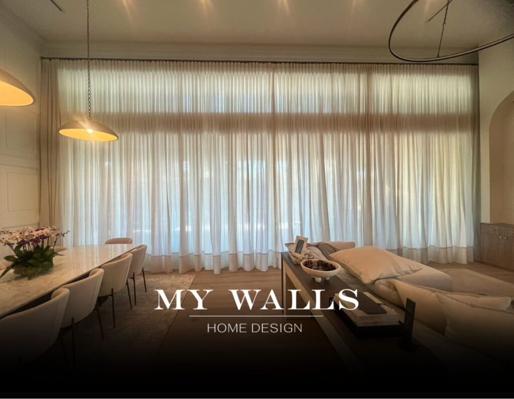 curtain proportion for high ceilings