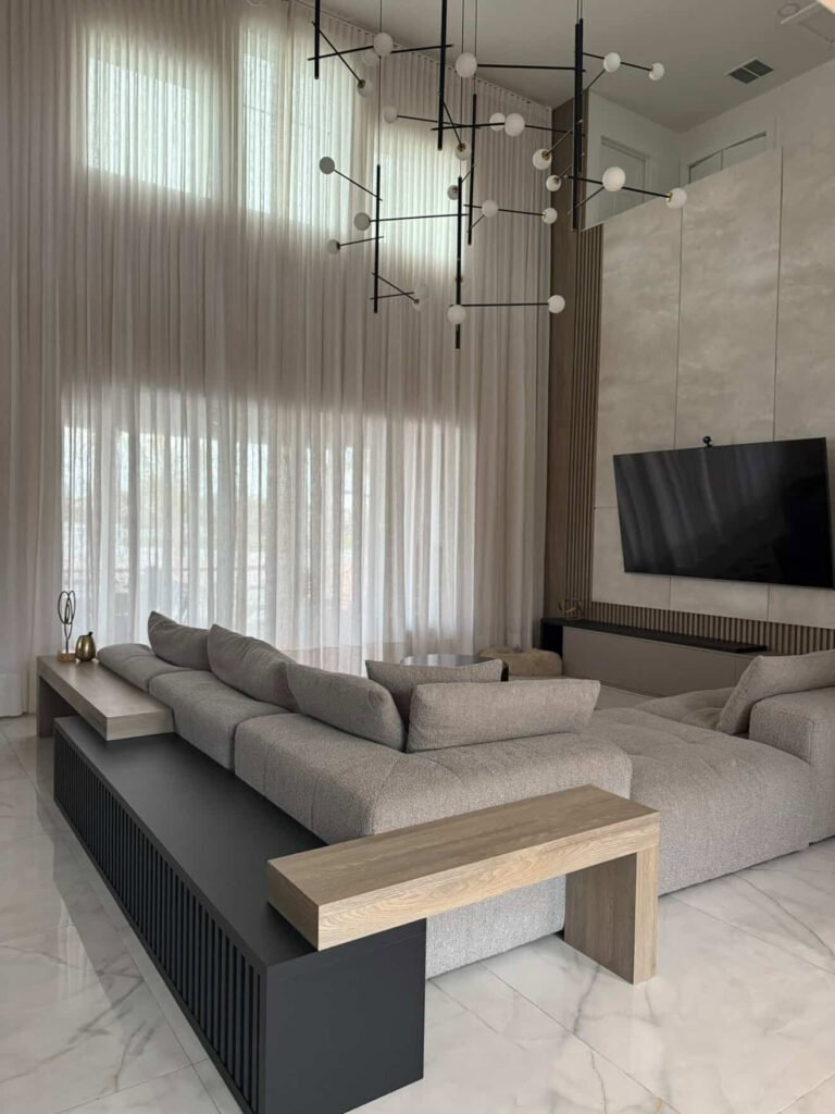 Custom Curtains project in Windermere, Florida by My Walls Home Design