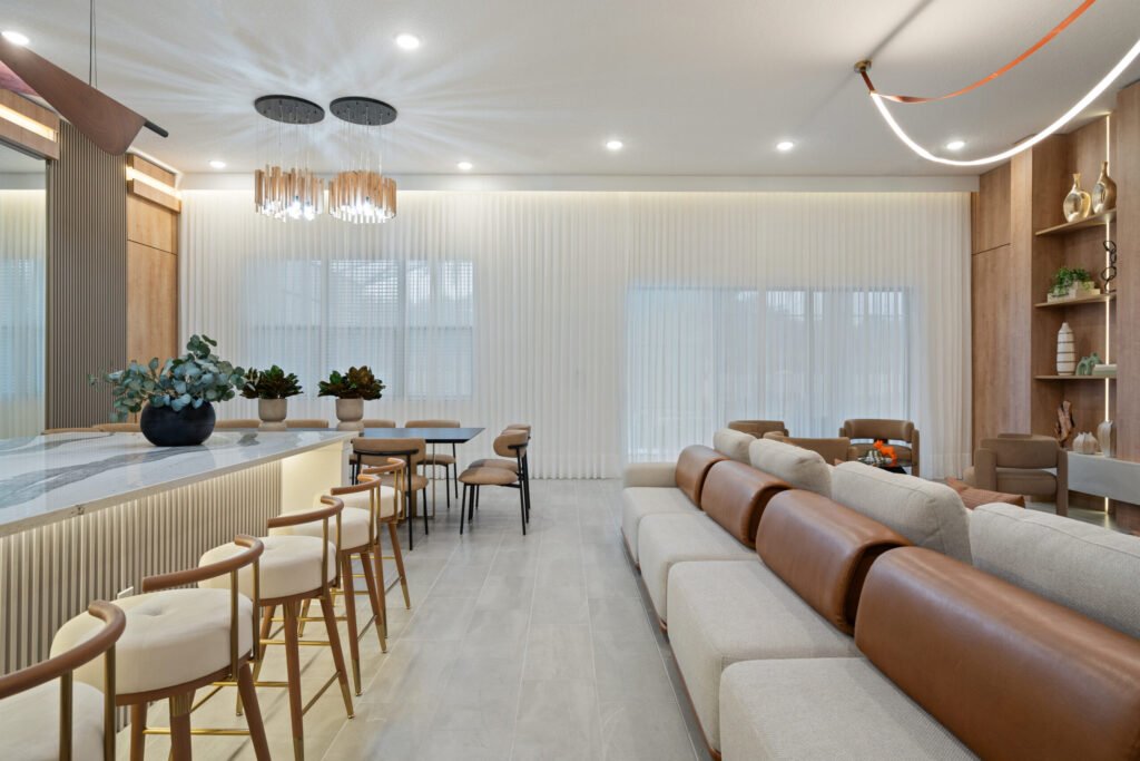 Custom Drapery project in Lake Nona, Florida by My Walls Home Design