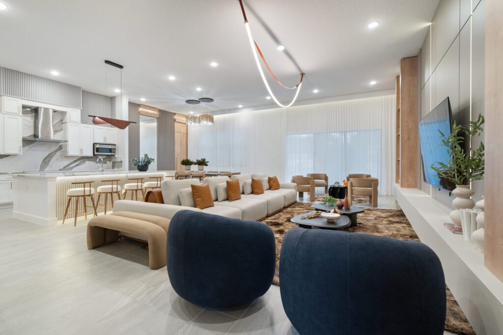 Motorized Shades project in Isleworth, Florida by My Walls Home Design